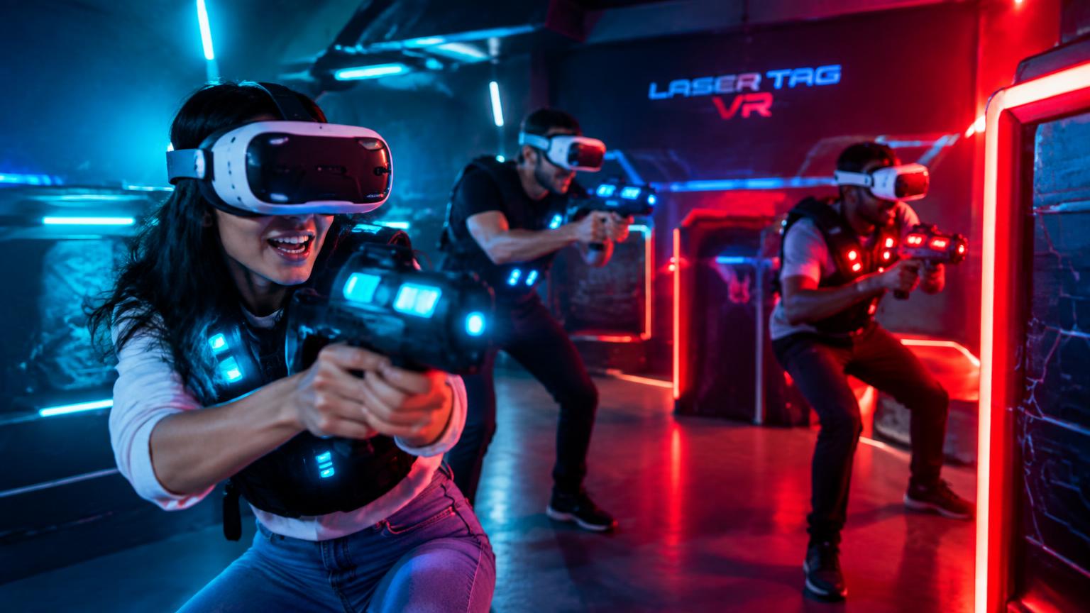 VR-Laser-Tag in Budapest – modernere Alternative neben klassischen Arenen